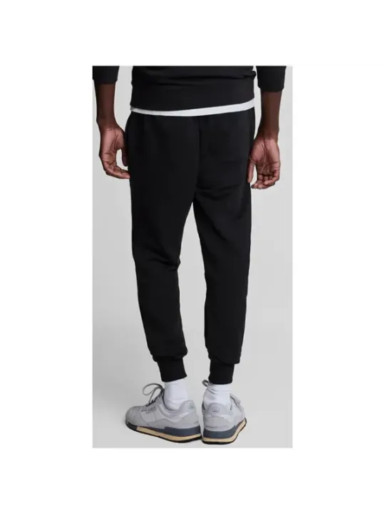 Schwarze Lyle & Scott Jogginghose