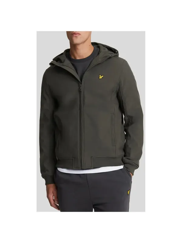 Dunkelgrauer Lyle & Scott Kapuzenpullover