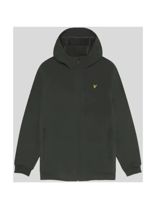 Olivgrüner Lyle & Scott Kapuzenpullover