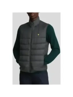 Graue Lyle & Scott Herrenweste