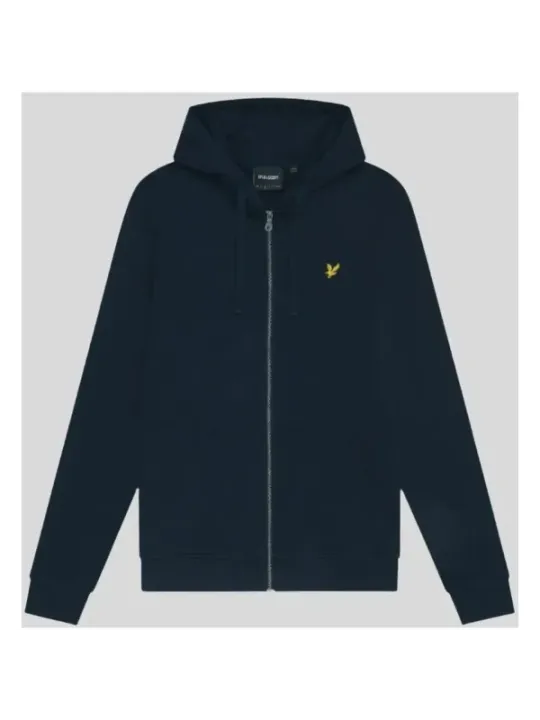 Schwarzer Lyle & Scott Kapuzenpullover