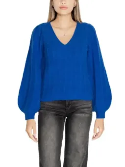 Gepunktete V-Ausschnitt Bluse von Guess