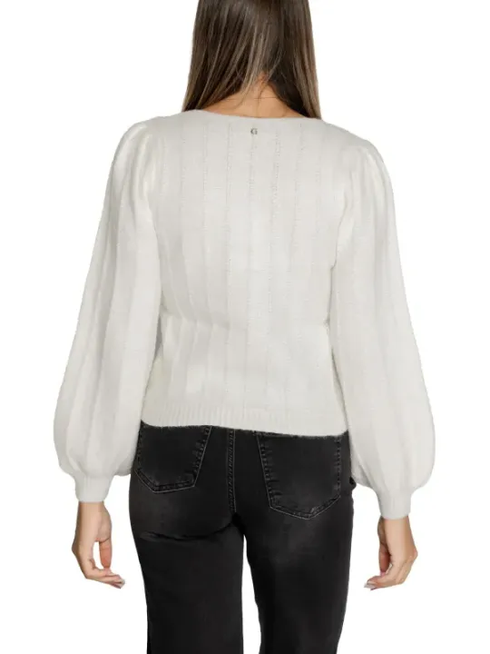 Off-white Guess strukturierte gewebte Bluse