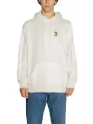 Weißer Kapuzenpullover mit TH-Logo