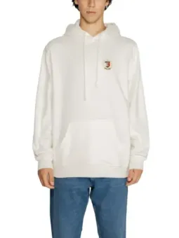 Weißer Kapuzenpullover mit TH-Logo