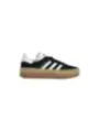 Schwarze Adidas Sneaker mit Gummisohle