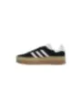 Schwarzer Adidas 4DLT Sneaker seitlich