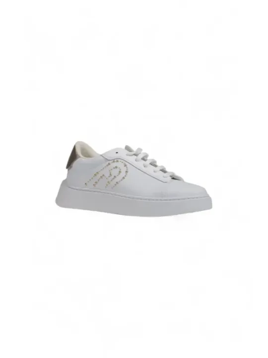 Weiße Furla Leder Sneaker Damen