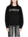 Schwarzer Guess Logo Sweatshirt Jeans