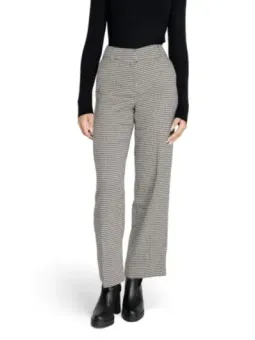 Hundmuster Hose hoher Bund