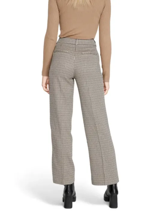 Schlanke, gemusterte Damen Hose