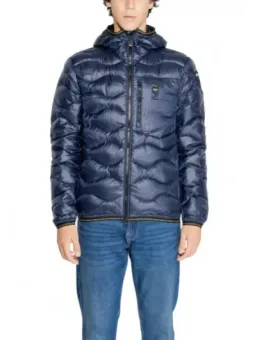 Stylische Blauer #476341 Daunenjacke Winter