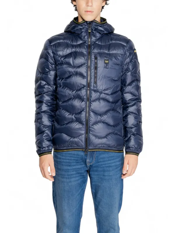 Stylische Blauer #476341 Daunenjacke Winter