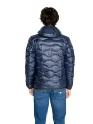 Blauer 476341 blaue gesteppte Winterjacke