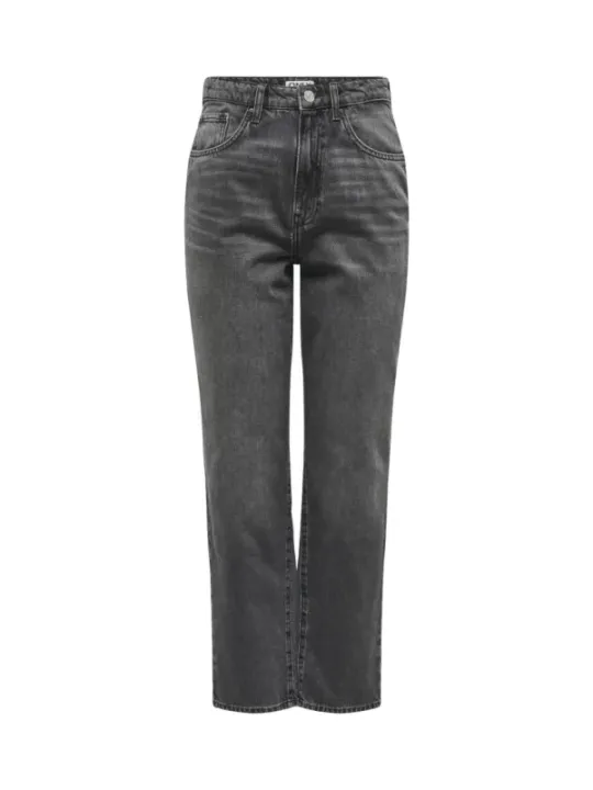 Graue Only 476308 High-Waist Jeans