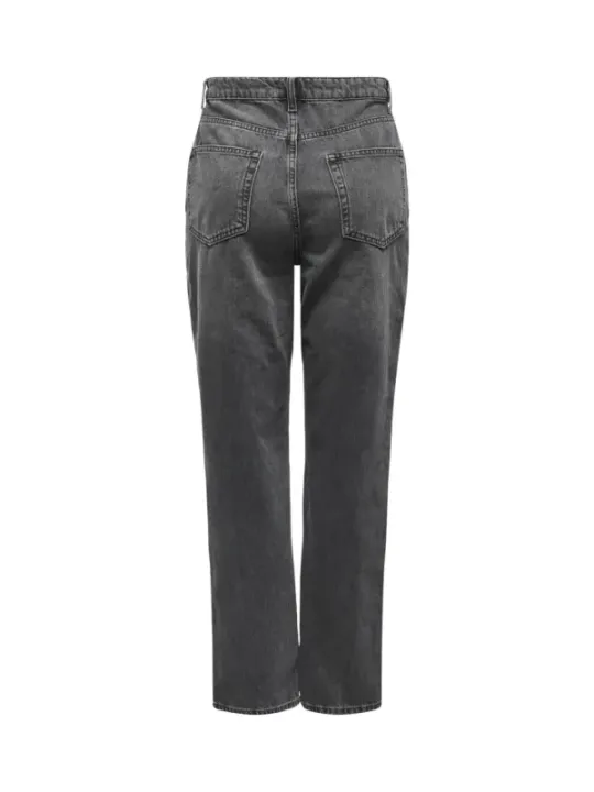 Dunkle graue Slim Fit Jeans