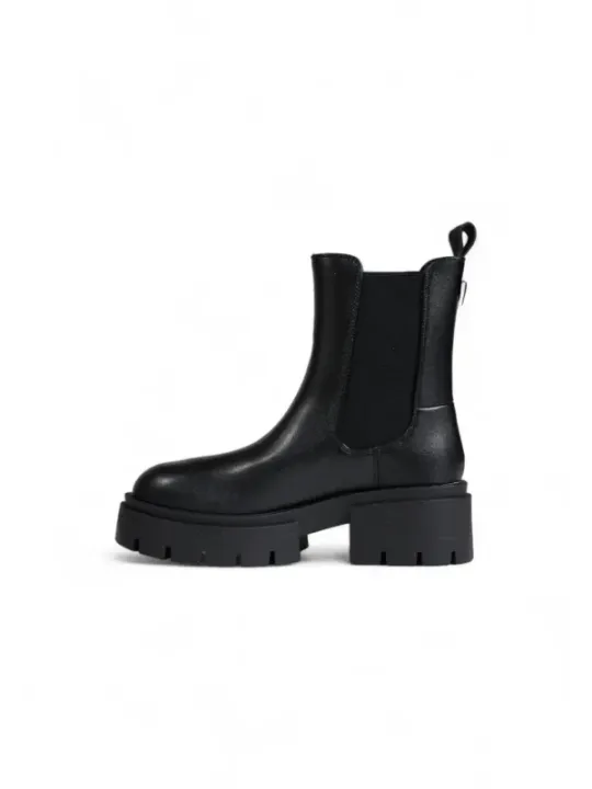 Schwarze Guess Leder Stiefel 476282