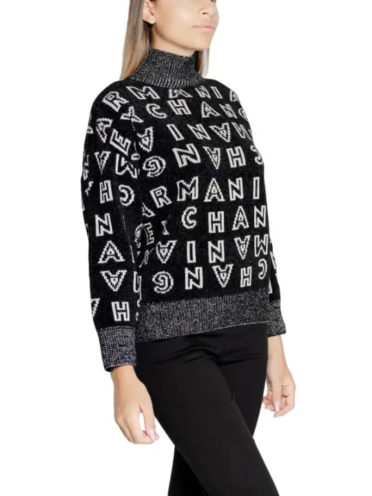 Roter Armani Exchange Rollkragenpullover