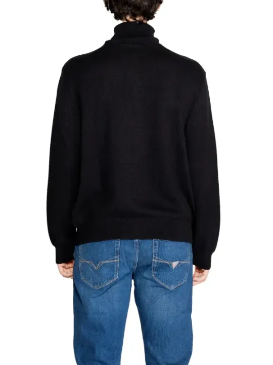 Schwarzer Rollkragenpullover Armani Exchange