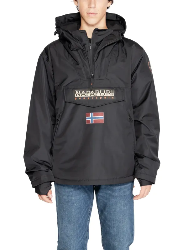 Wasserdichte Napapijri Anorakjacke mit Fleece