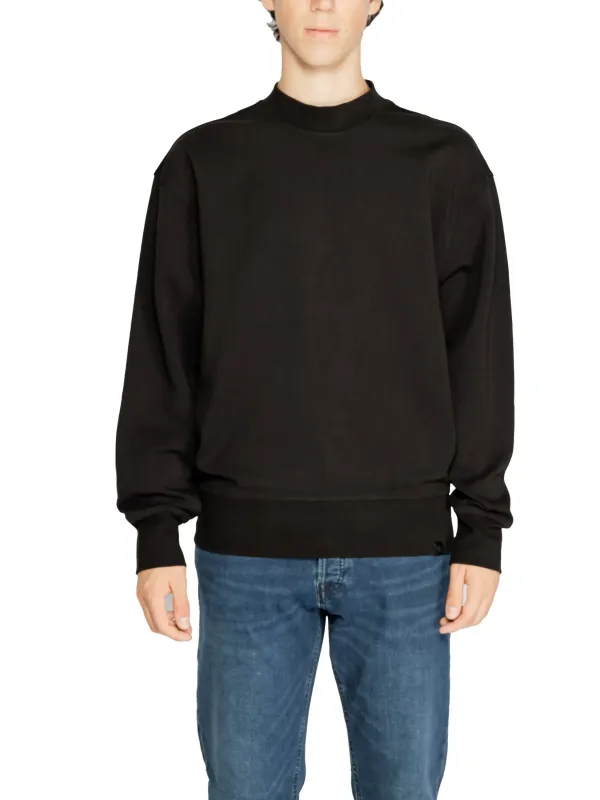 Schwarzer Calvin Klein Oversize-Sweatshirt