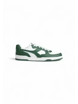 Weiße Diadora 475961 Sneaker grün.