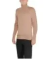 Tan Rollkragenpullover Calvin Klein