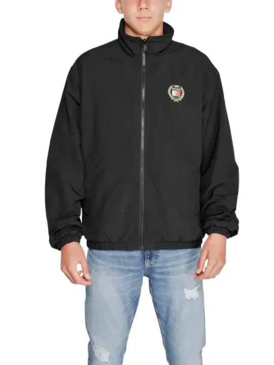Tommy Hilfiger schwarze Zip-Jacke Herren