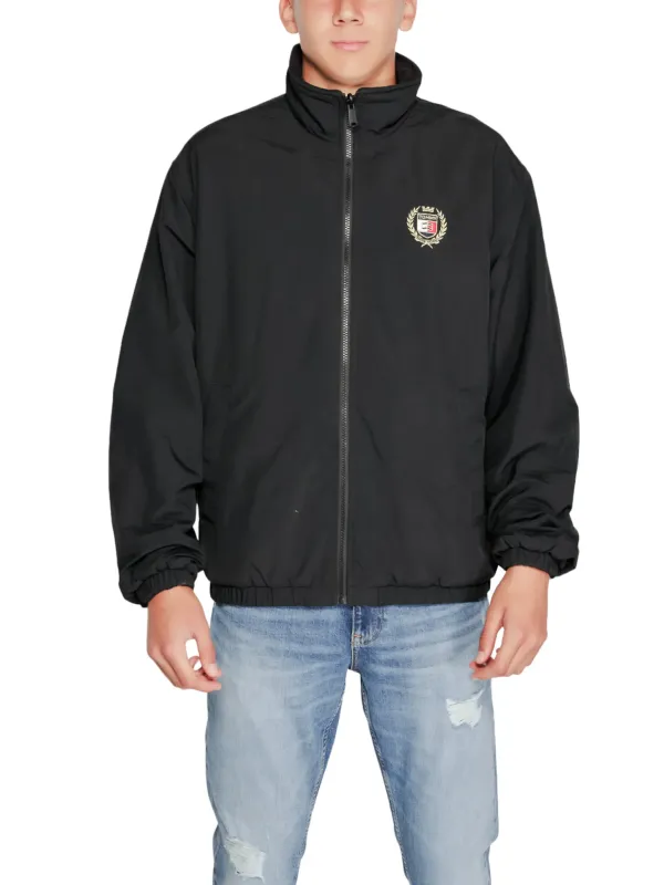 Tommy Hilfiger schwarze Zip-Jacke Herren