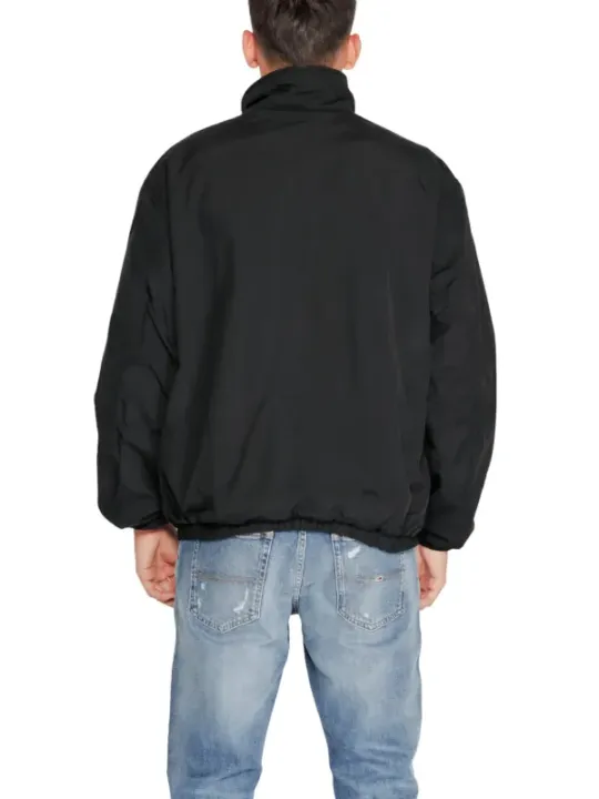 Schwarze Tommy Hilfiger gesteppte Jacke