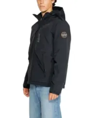 Napapijri 475942 schwarze Kapuzenjacke