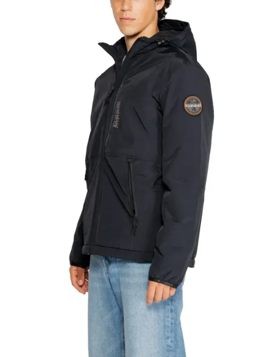Napapijri 475942 schwarze Kapuzenjacke