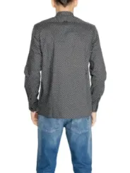 Musterhemd Mann Rückansicht Jeans Antony Morato