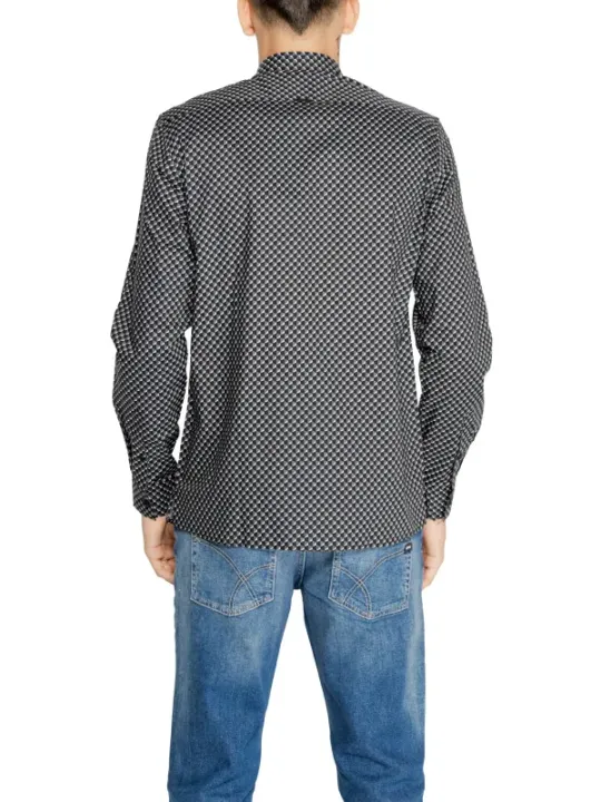 Musterhemd Mann Rückansicht Jeans Antony Morato