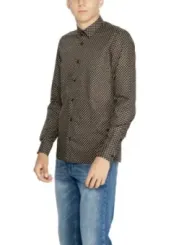 Schwarzes kariertes Hemd von Antony Morato