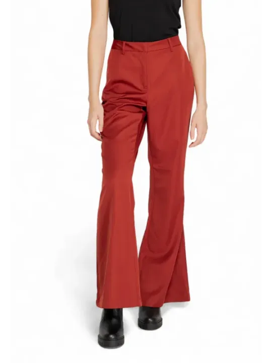 Rote Vero Moda Hosen mit Bund