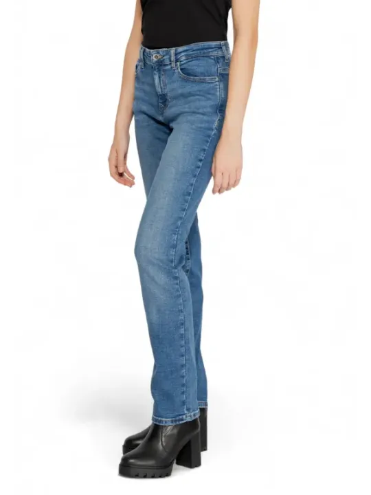 Helle Jeans, gerader Schnitt, Damen