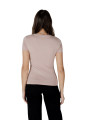 Blush-pink Ea7 Slim-Fit-T-Shirt