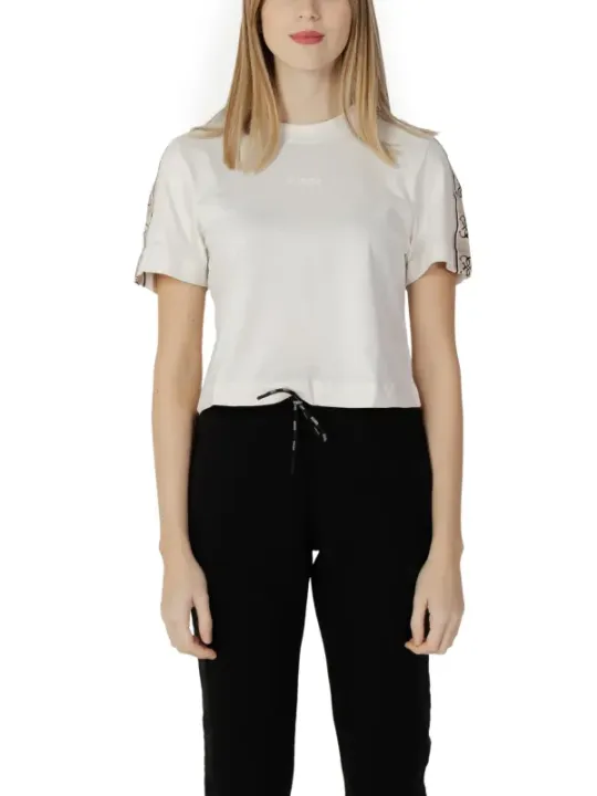 Weißes Guess Active T-Shirt