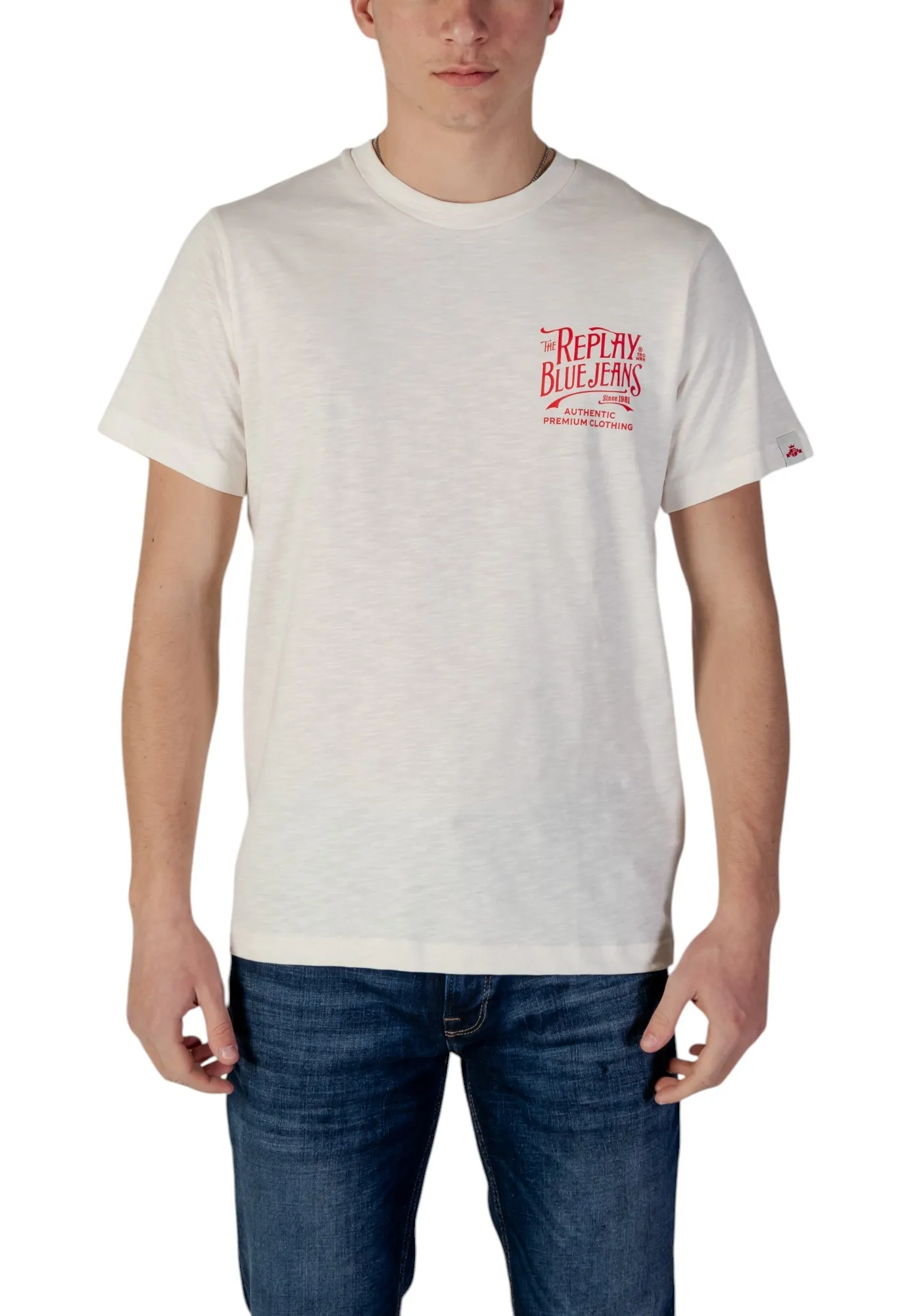 Replay Herren T-Shirt Beige 483277