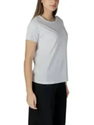 Armani Exchange weißes Baumwoll-T-Shirt