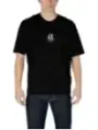 Schwarzes Armani Exchange Logo T-Shirt