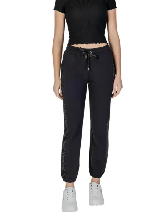 Orange Flip-Flops mit blauer Streifen