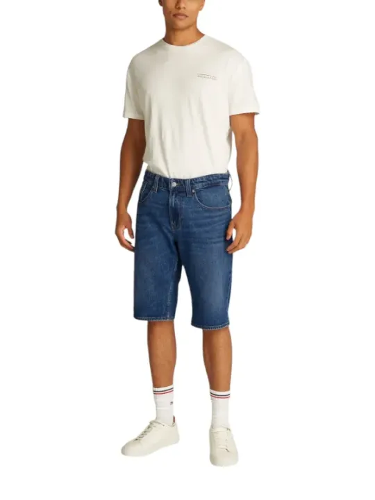Tommy Hilfiger blaue Denim-Shorts