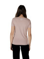 Pink EA7 T-Shirt Damen Rückseite