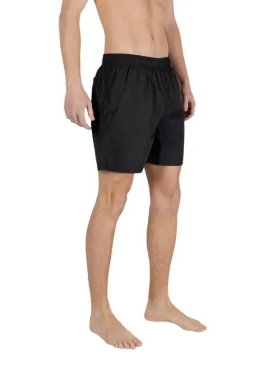Schwarze Armani Exchange Badeshorts für Herren