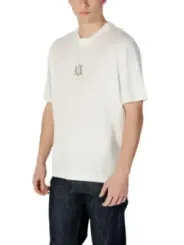 Armani Exchange weißes AX T-Shirt