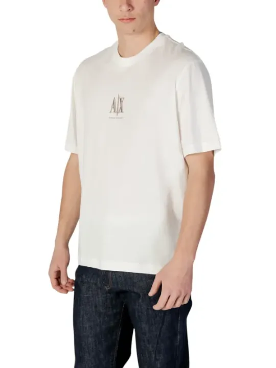 Armani Exchange weißes AX T-Shirt