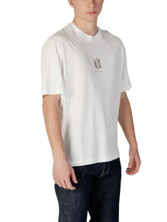 Weißes Armani Exchange Herren T-Shirt