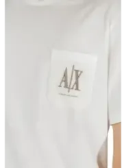 Armani Exchange weißes A/X T-Shirt